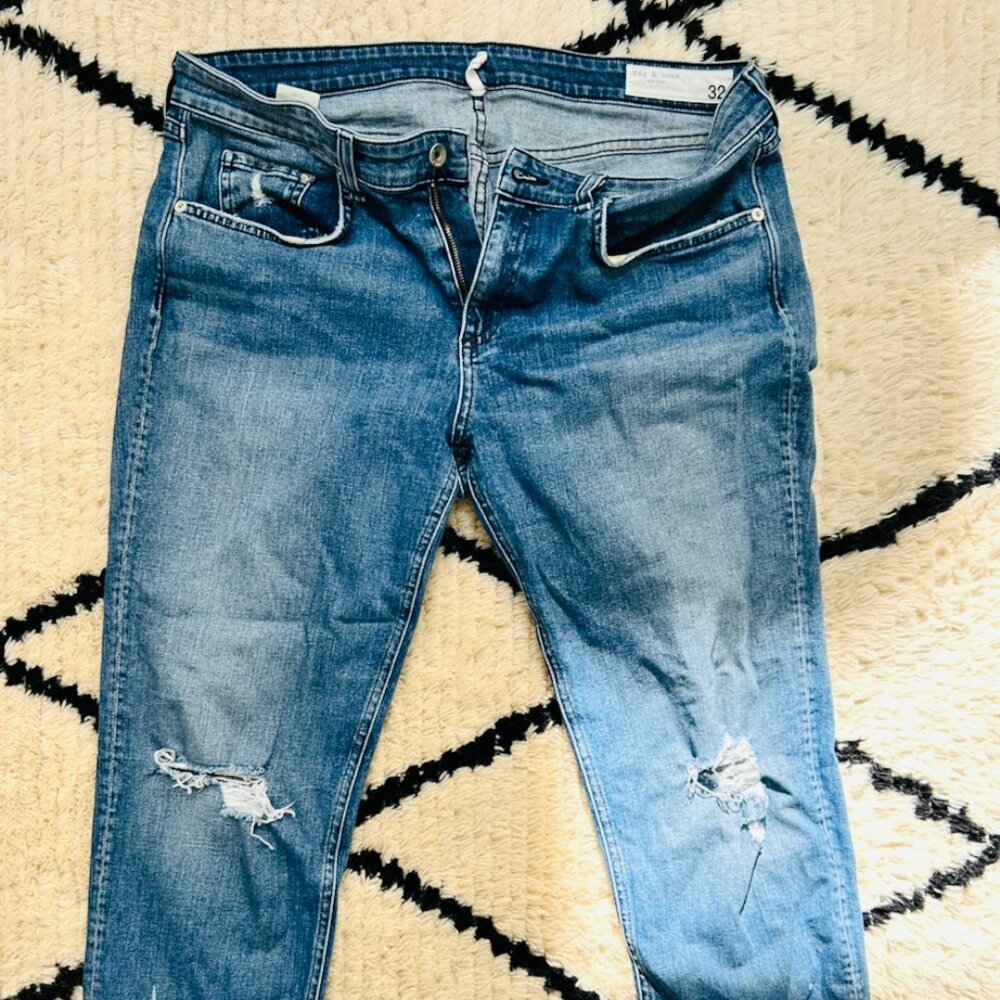 Rag & Bone Jeans Star City Wash Size 32